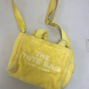 Marc Jacobs Plush Yellow Tote Bag